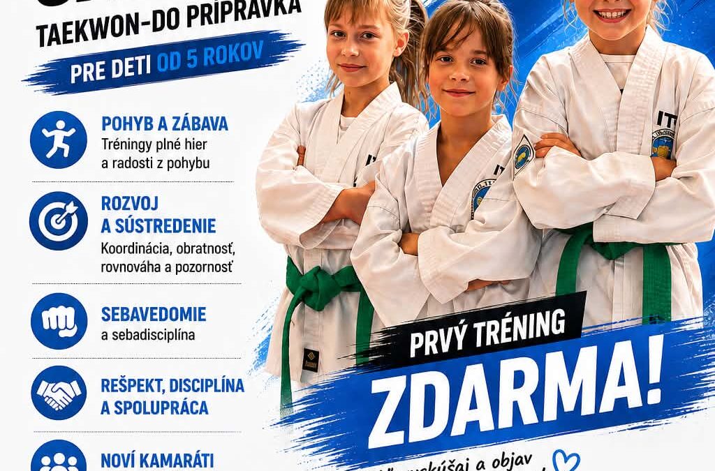 HĽADÁME MALÝCH ŠAMPIÓNOV